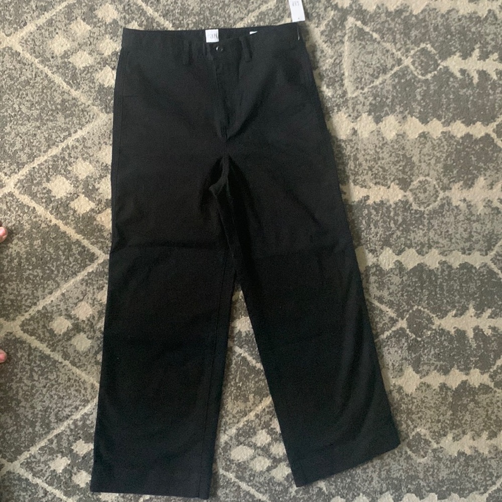 Gap high rise wide-leg crop size 12 tall.